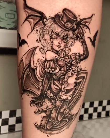 Bruja ilustrada